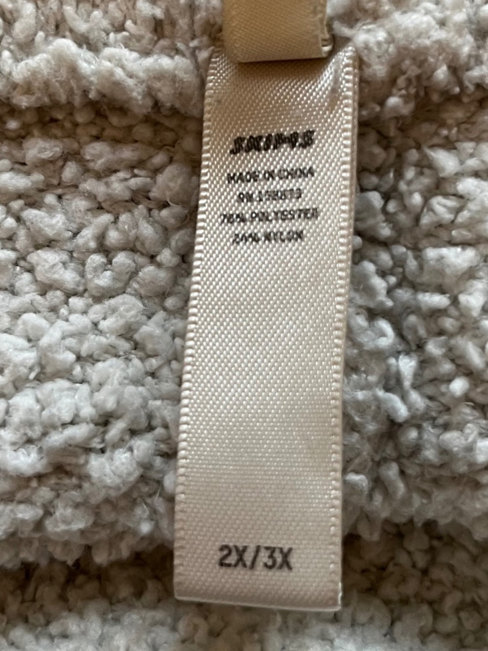 SKIMS Cozy Knit 2-Piece Set Smoke Pale Gray Zip-Up Hoodie & Joggers 2X/3X - Picture 7 of 10